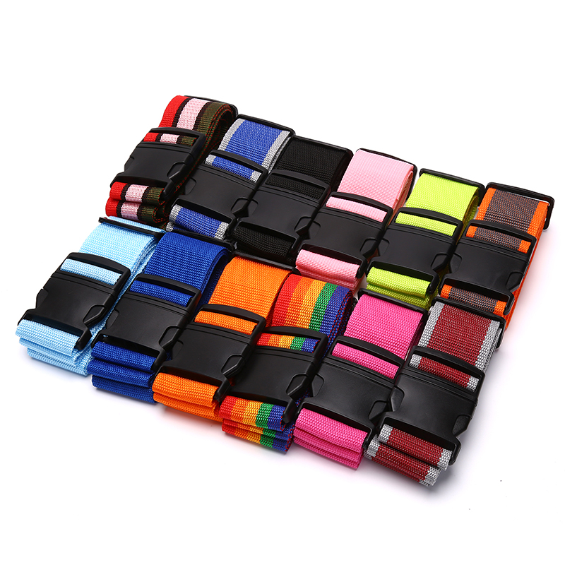 Travel Accessories Kit - Ajustável Viagem Bagagem Strap, senha Lock,