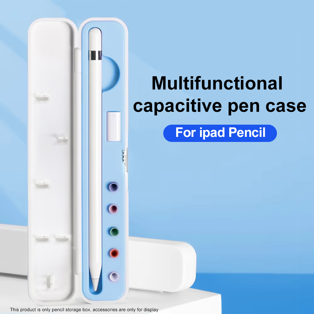 Travel Accessories Apple - Caixa de armazenamento multifuncional para lápis,