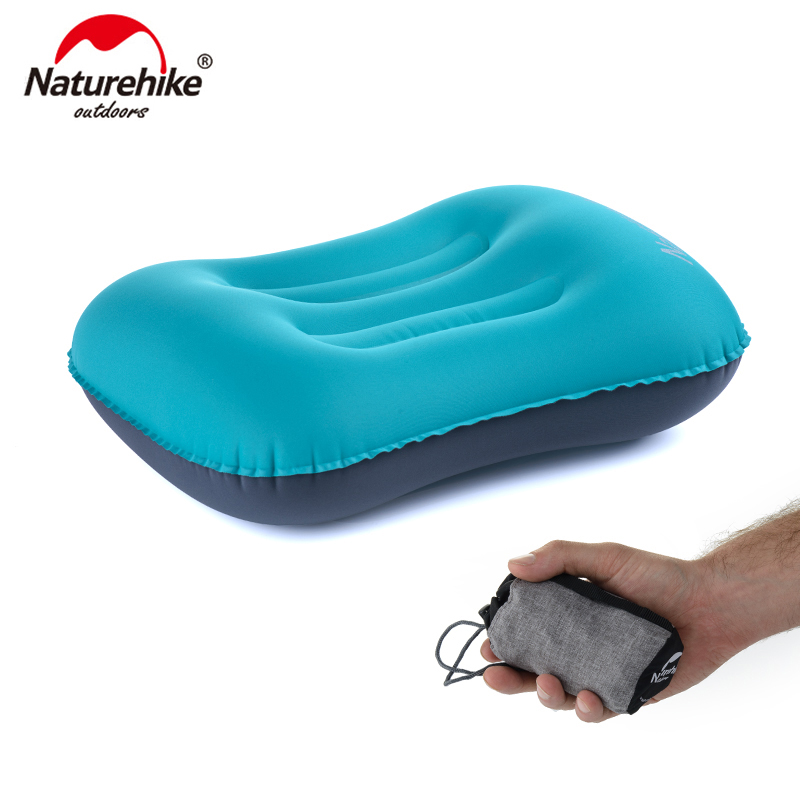 Travel Accessories Pillow - Almofada Inflável Portátil Naturehike de TPU