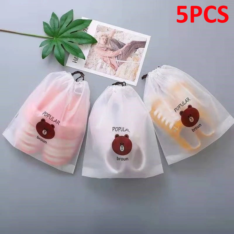 Travel Ziplock Bags - 5 pçs saco de armazenamento de