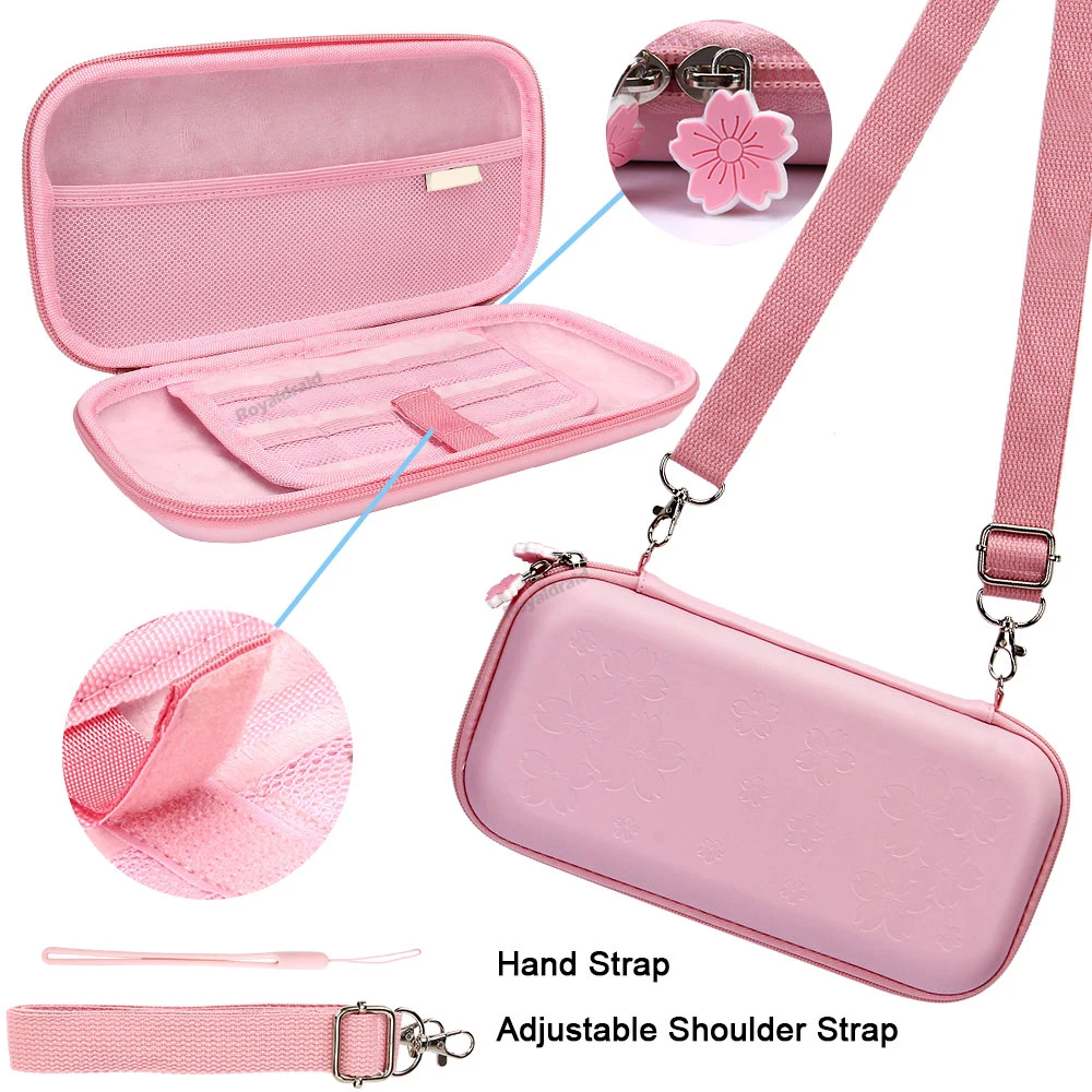 Travel Accessories Pink - Bolsa de transporte portátil Sakura Pink