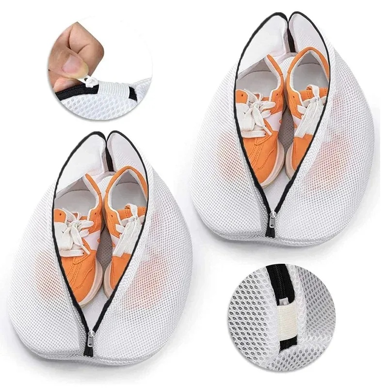 Travel Ziplock Bags - Saco de malha para lavanderia, saco
