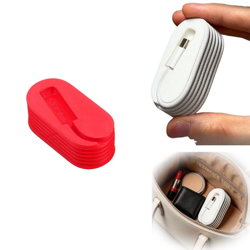 Cable Organizer Travel - Organizador de cabos portátil, anti-emaranhamento, tipo