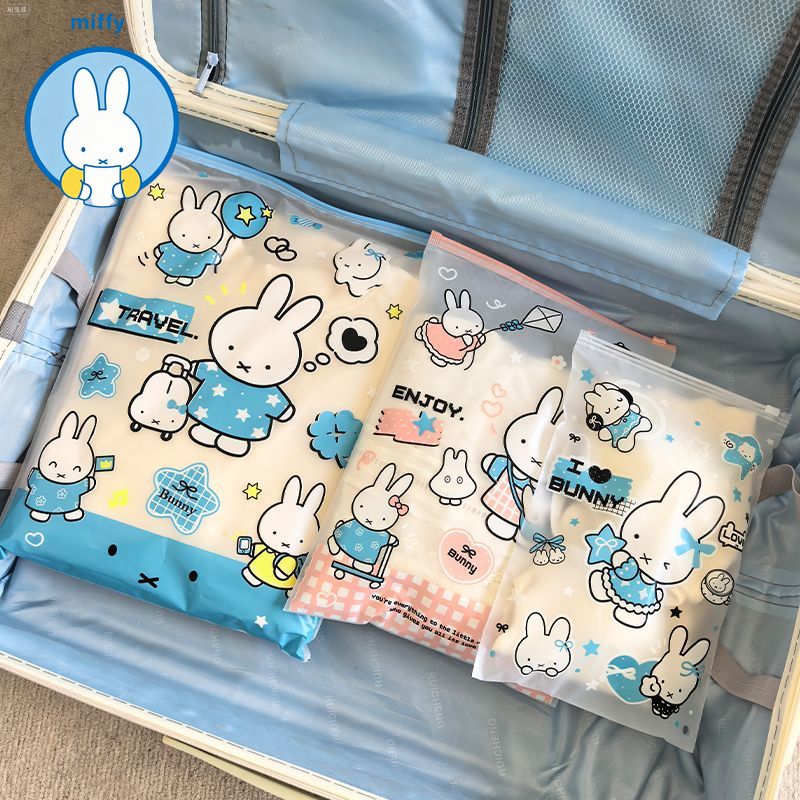 Travel Accessories Pink - Bolsa de Armazenamento Kawaii Miffy para