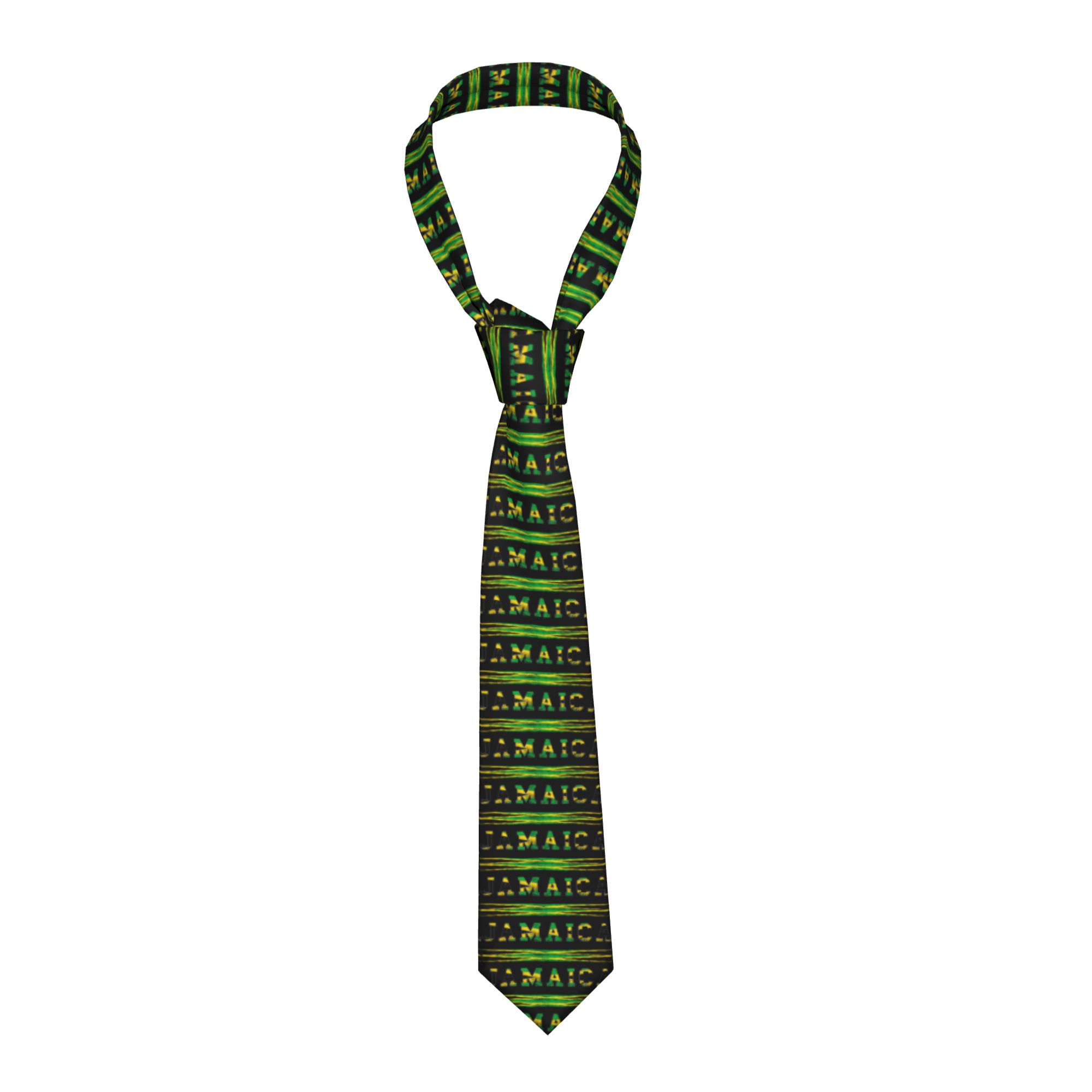 Travel Accessories For Jamaica - Gravata Masculina com Bandeira da Jamaica