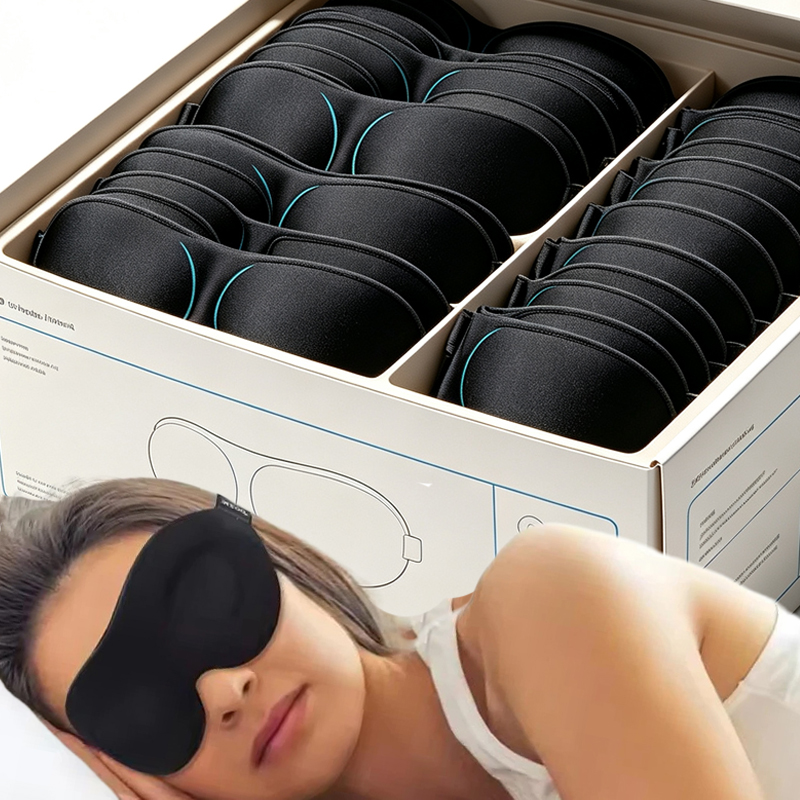 Eye Mask Sleep Travel - Máscara de Dormir Portátil para Viagem,