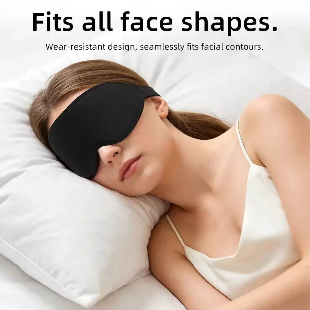 Eye Mask Sleep Travel - Nova Máscara de Olhos 3D para
