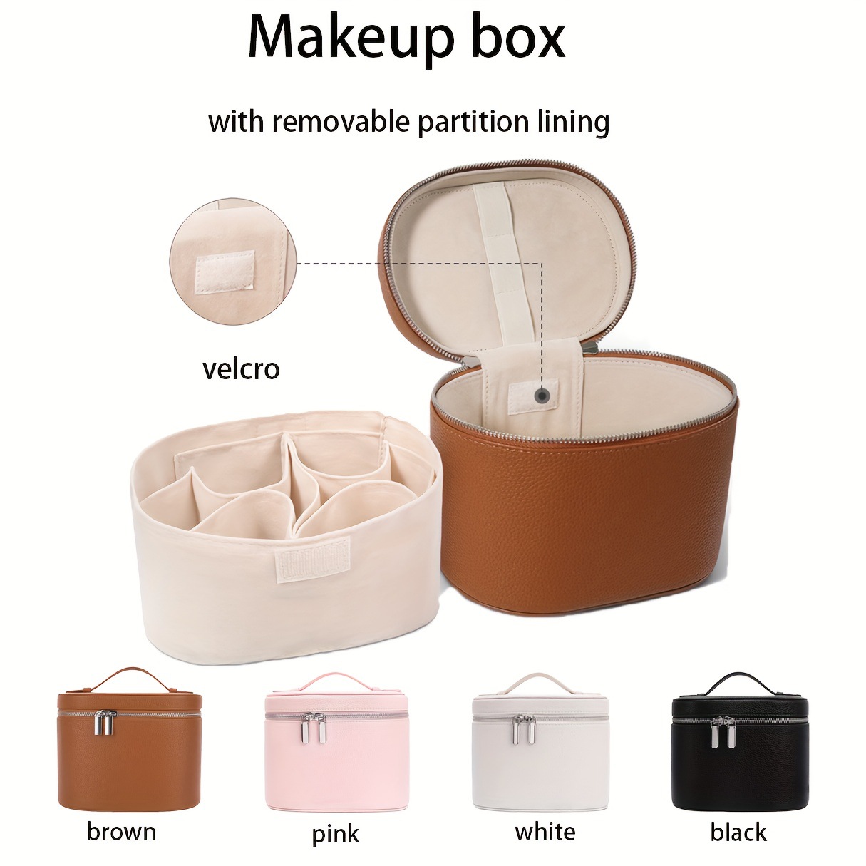 Travel Accessories Toiletry Bag - Bolsa de Maquiagem de Grande Capacidade