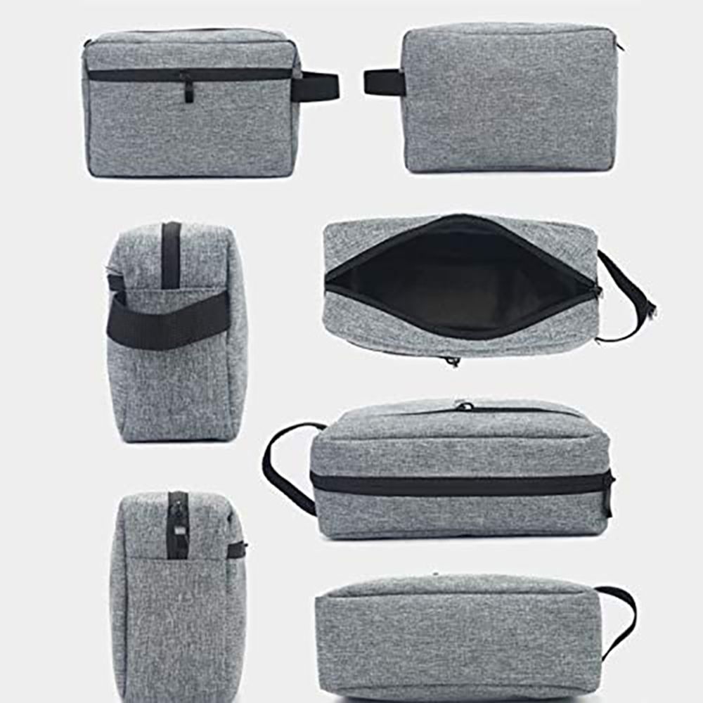 Impermeável Canvas Cosmetic Ba - Travel Accessories Toiletry Bag avaliação e preço