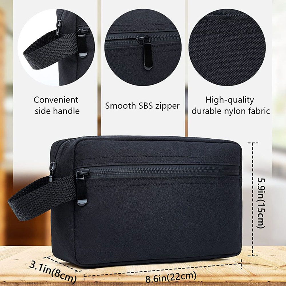 Impermeável Canvas Cosmetic Ba - Travel Accessories Toiletry Bag avaliação e preço