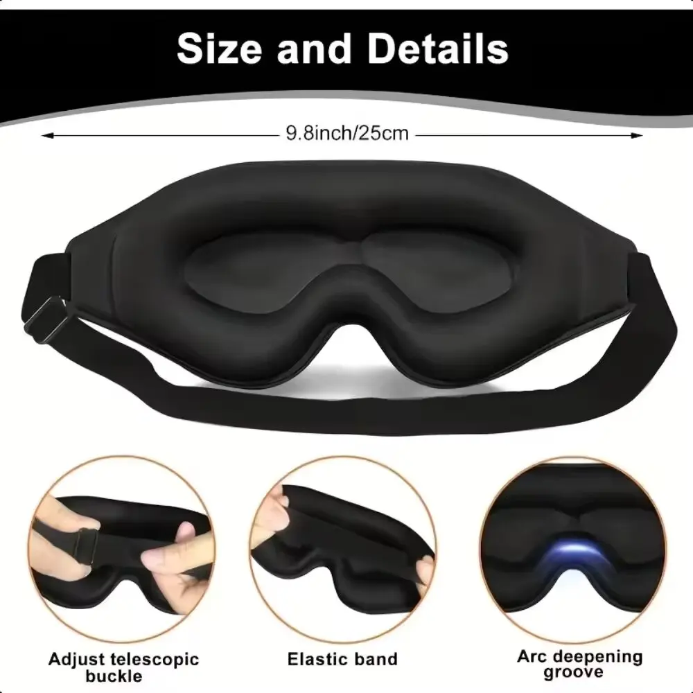 Máscara para Olhos 3D, Máscara - Eye Mask Sleep Travel avaliação e preço
