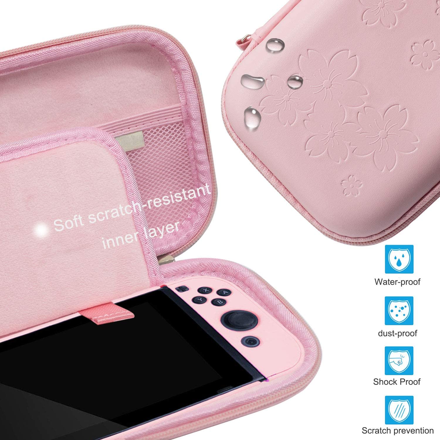 Estojo de viagem rosa acessóri - Travel Accessories Pink avaliação e preço