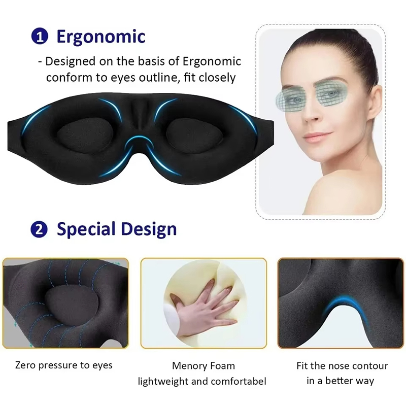 Máscara de Dormir para Quem Do - Eye Mask Sleep Travel avaliação e preço