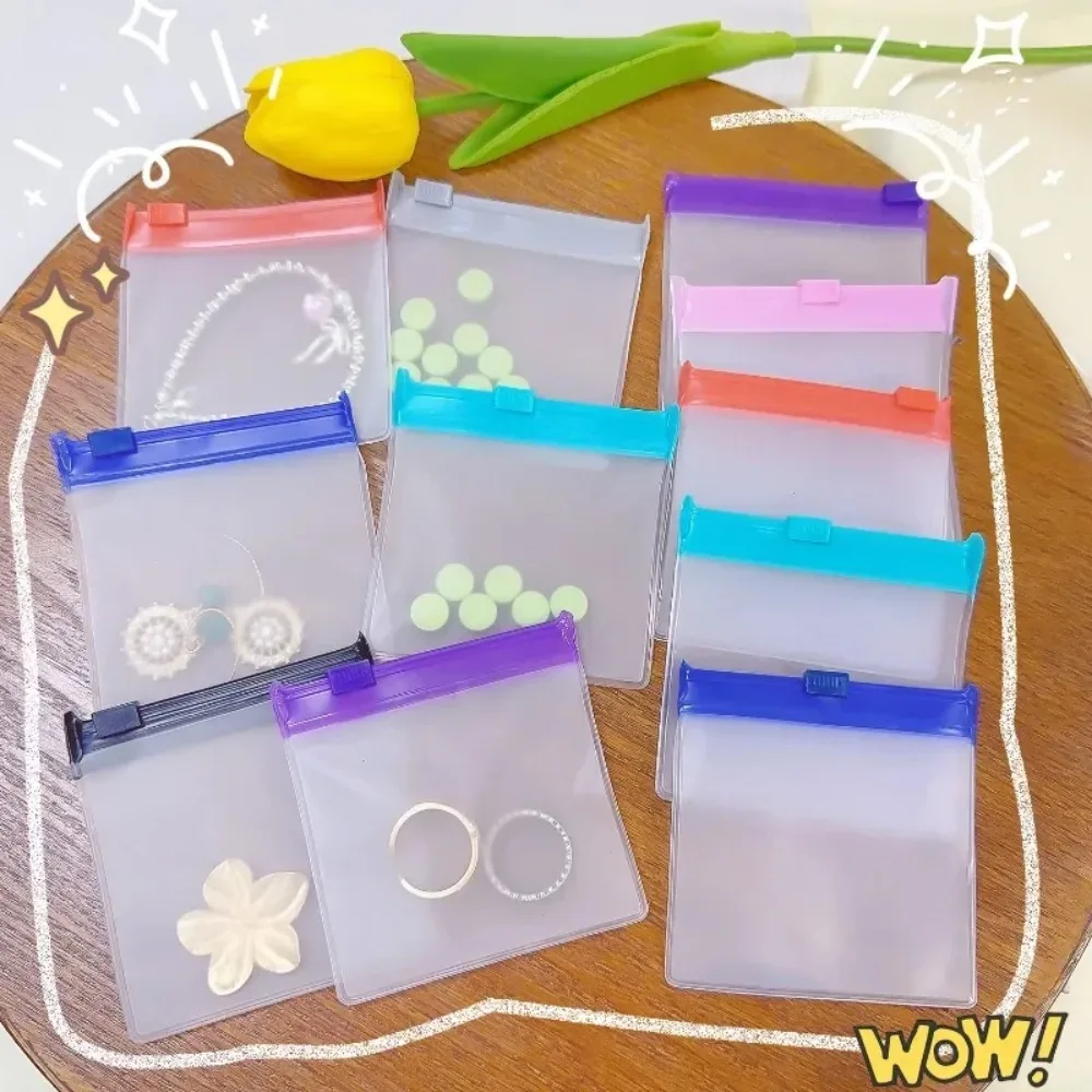Mini Bolsas Coloridas para Dis - Travel Ziplock Bags avaliação e preço