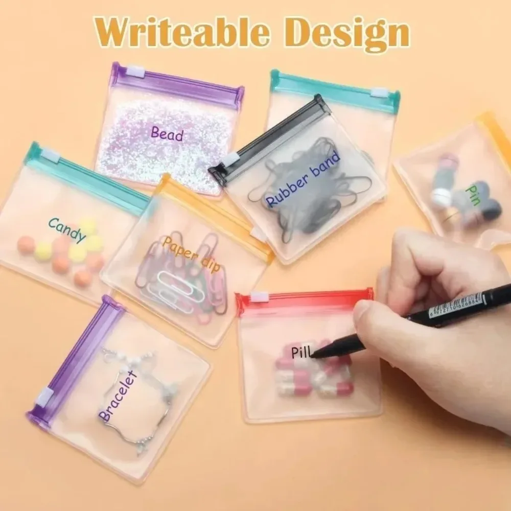 Mini Bolsas Coloridas para Dis - Travel Ziplock Bags avaliação e preço