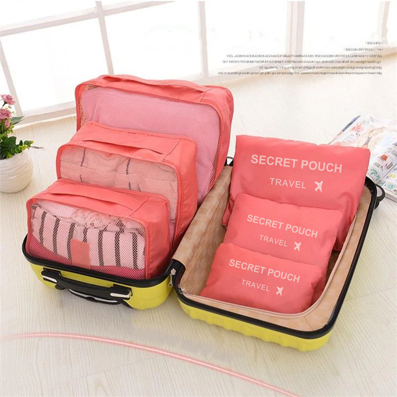 Conjunto de 6 Peças de Bolsas  - Travel Ziplock Bags avaliação e preço