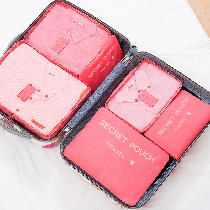 Conjunto de 6 Peças de Bolsas  - Travel Ziplock Bags avaliação e preço