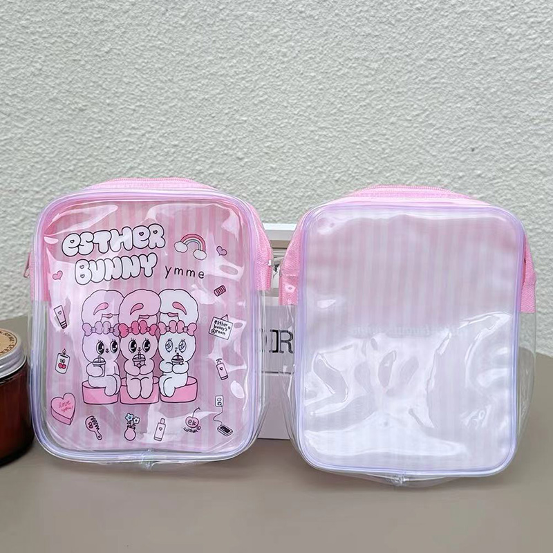 Bolsa de Maquiagem Transparent - Travel Accessories Toiletry Bag avaliação e preço