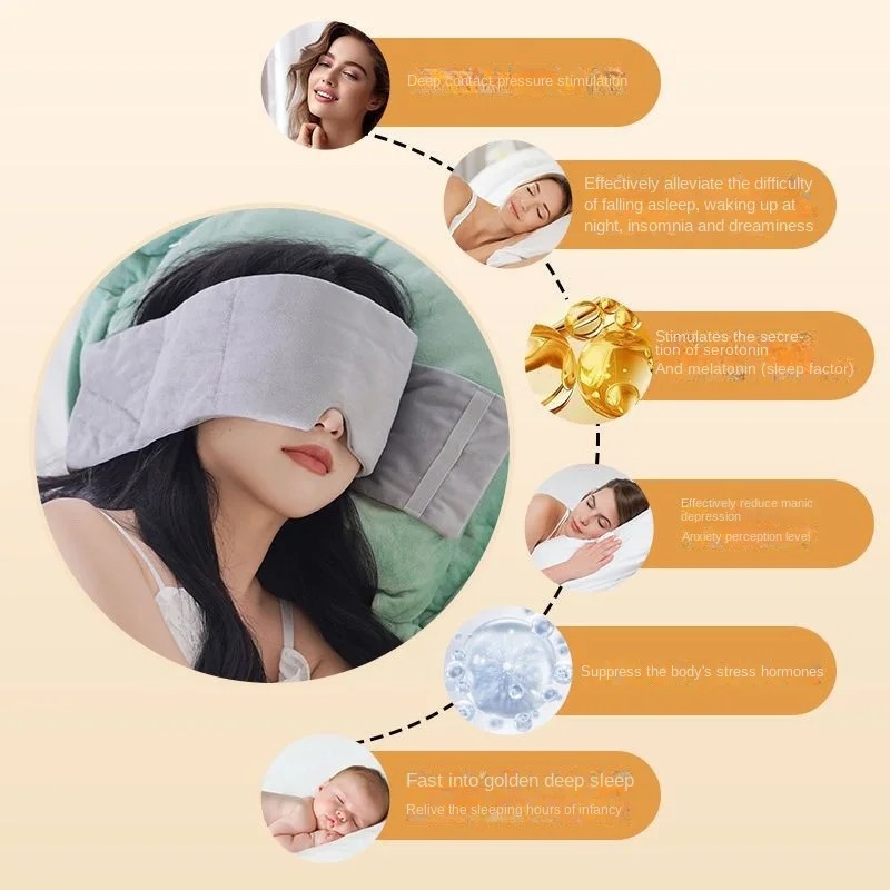 Máscara de Dormir Ponderada (2 - Eye Mask Sleep Travel avaliação e preço