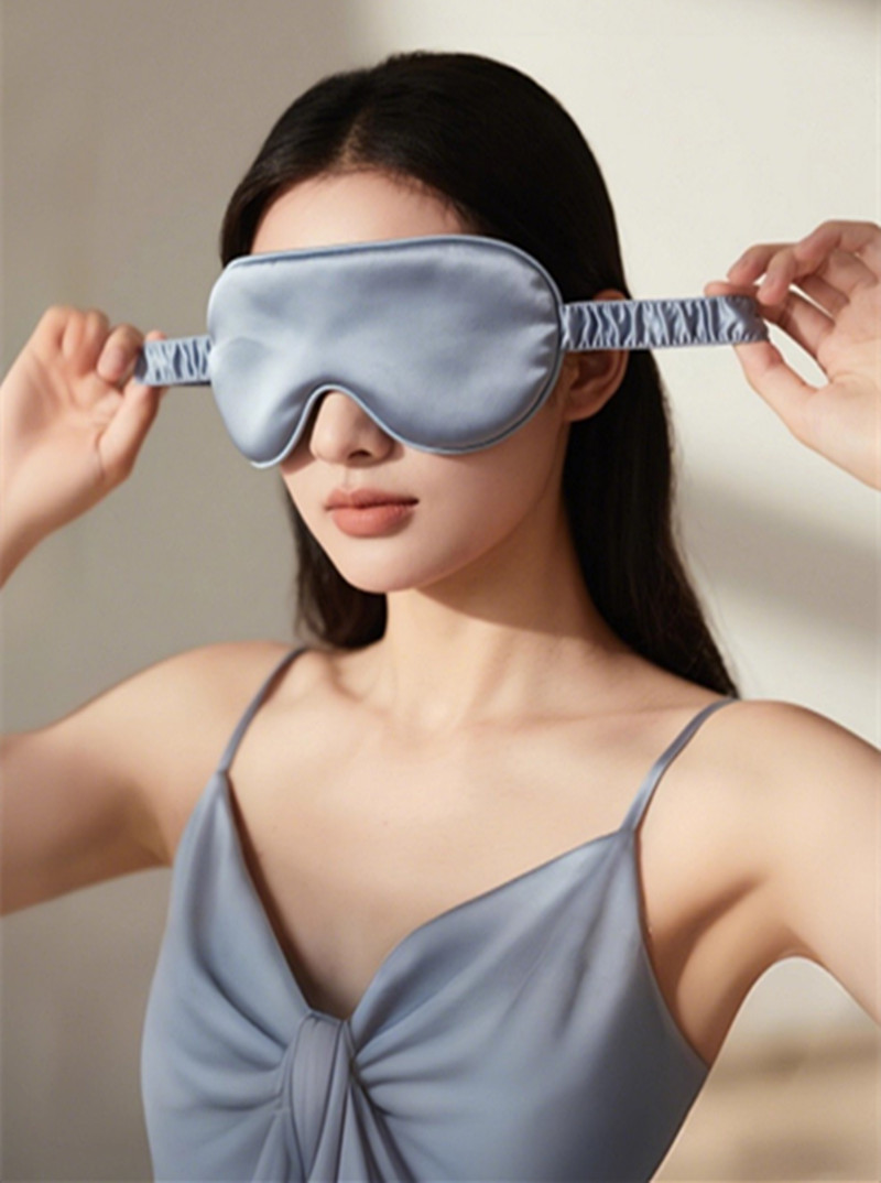 Máscara de Olhos de Seda Dupla - Eye Mask Sleep Travel avaliação e preço