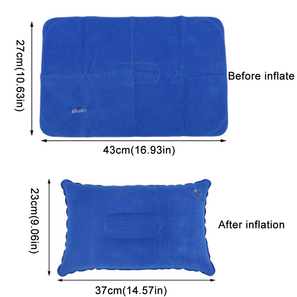 Travesseiro de viagem inflável - Travel Accessories Pillow avaliação e preço