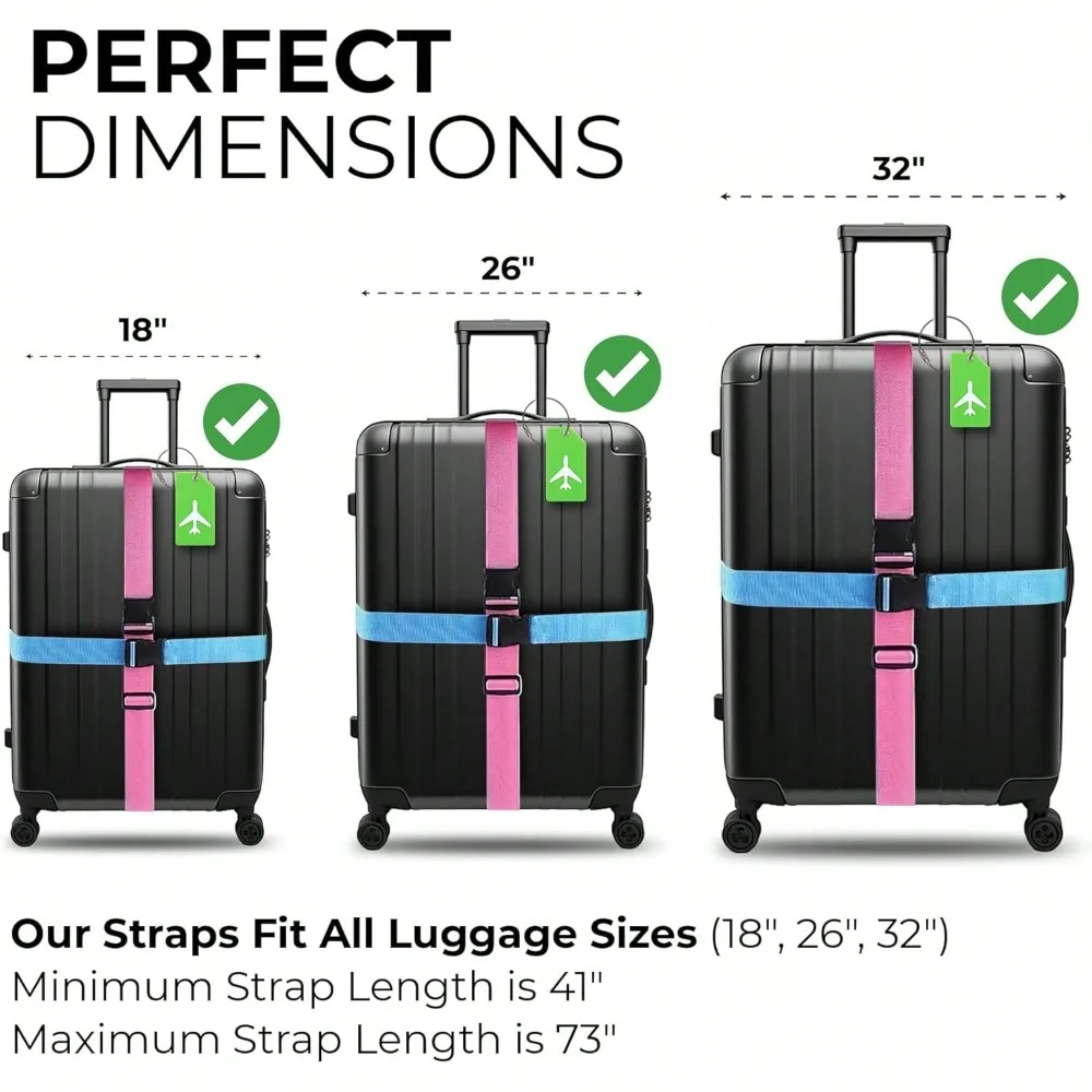 Conjunto de alça de bagagem co - Travel Accessories Kit avaliação e preço