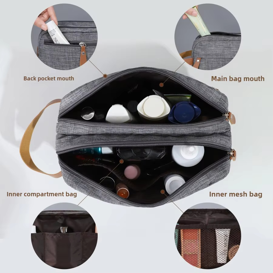 Bolsa de Maquiagem Portátil de - Travel Accessories Toiletry Bag avaliação e preço