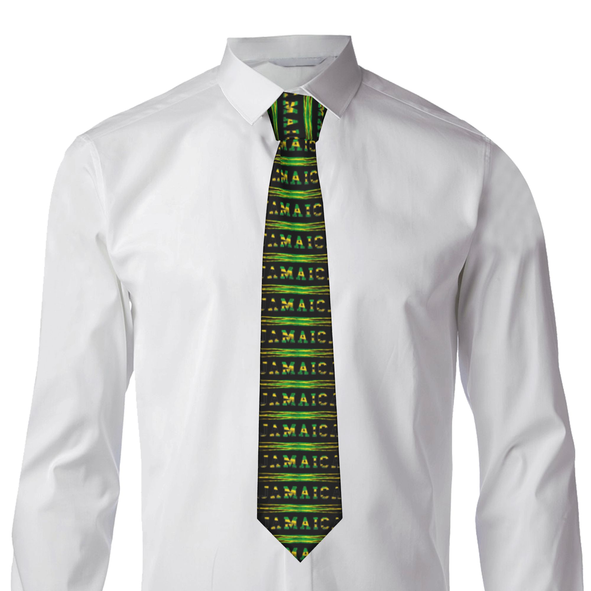 Gravata Masculina com Bandeira - Travel Accessories For Jamaica avaliação e preço