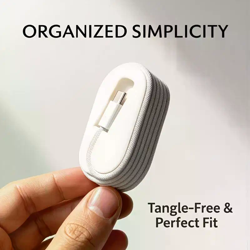 Organizador de Cabos Portátil: - Cable Organizer Travel avaliação e preço
