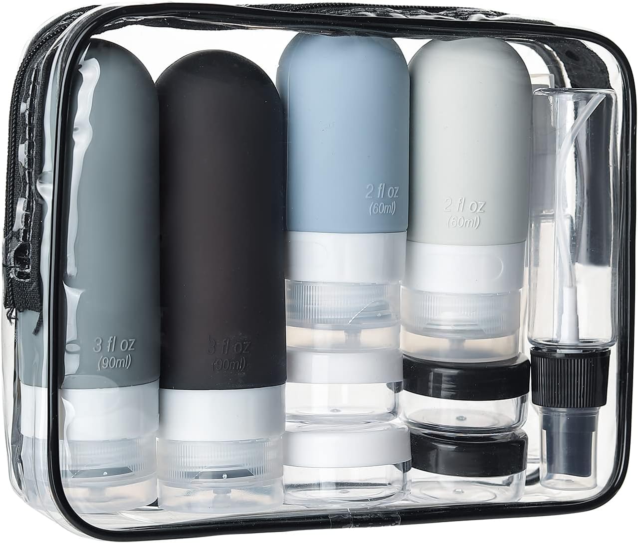 16 recipientes de viagem dos p - Travel Accessories Toiletry Bag avaliação e preço