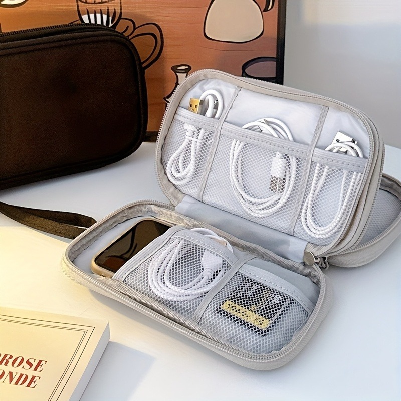 Bolsa Organizadora de Viagem,  - Cable Organizer Travel avaliação e preço