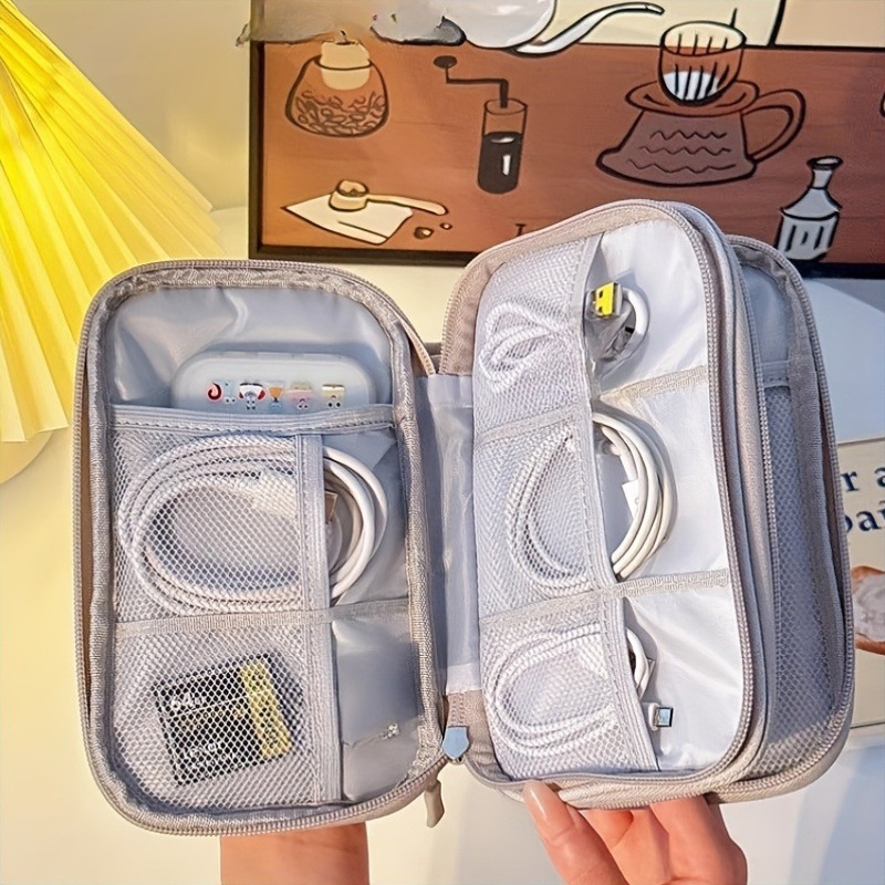 Bolsa Organizadora de Viagem,  - Cable Organizer Travel avaliação e preço