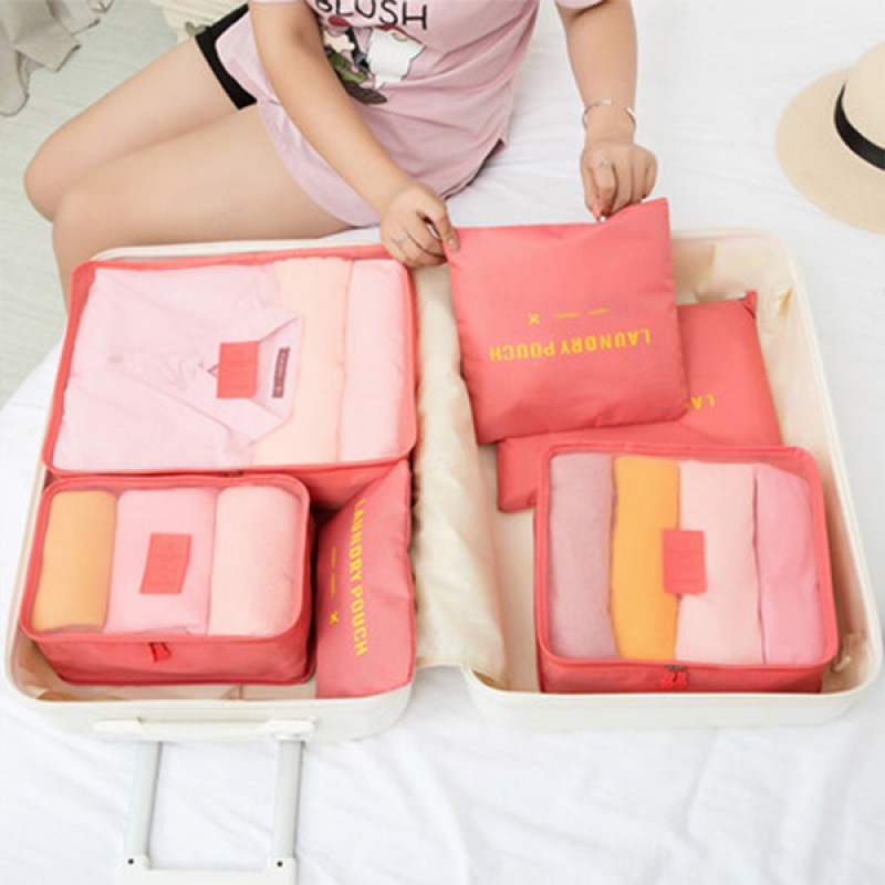 6 unidades/conjunto de bolsas  - Travel Ziplock Bags avaliação e preço