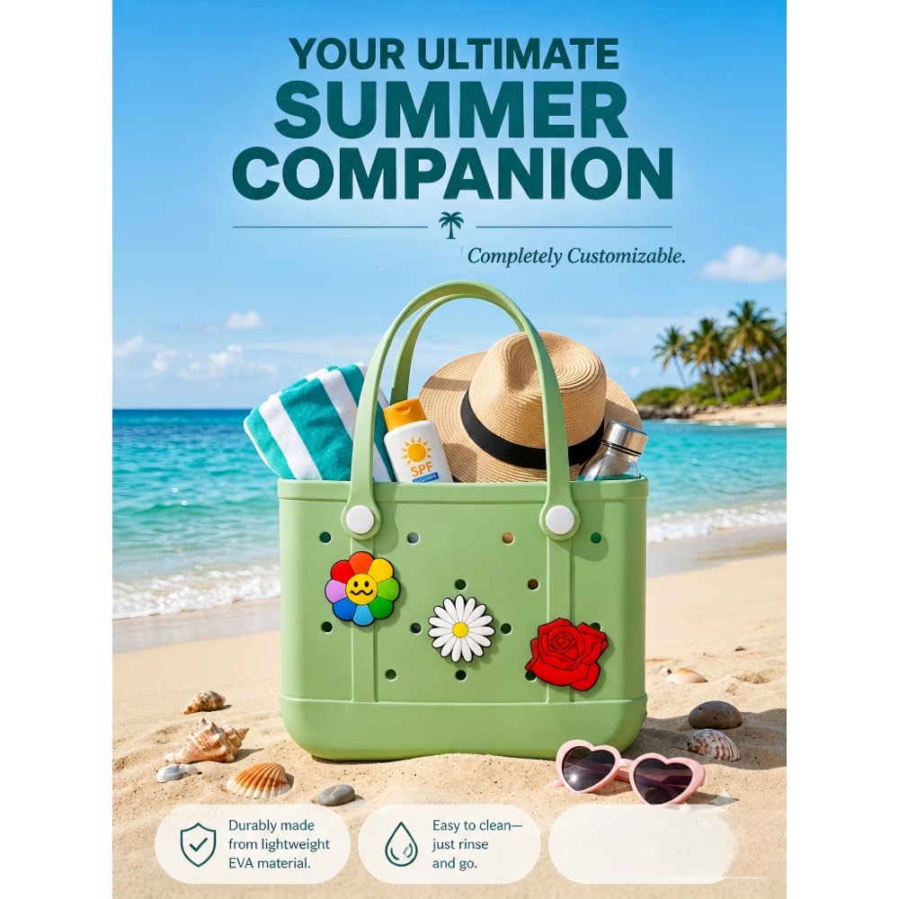 Bolsa de Praia de Borracha Gra - Travel Accessories Bag avaliação e preço