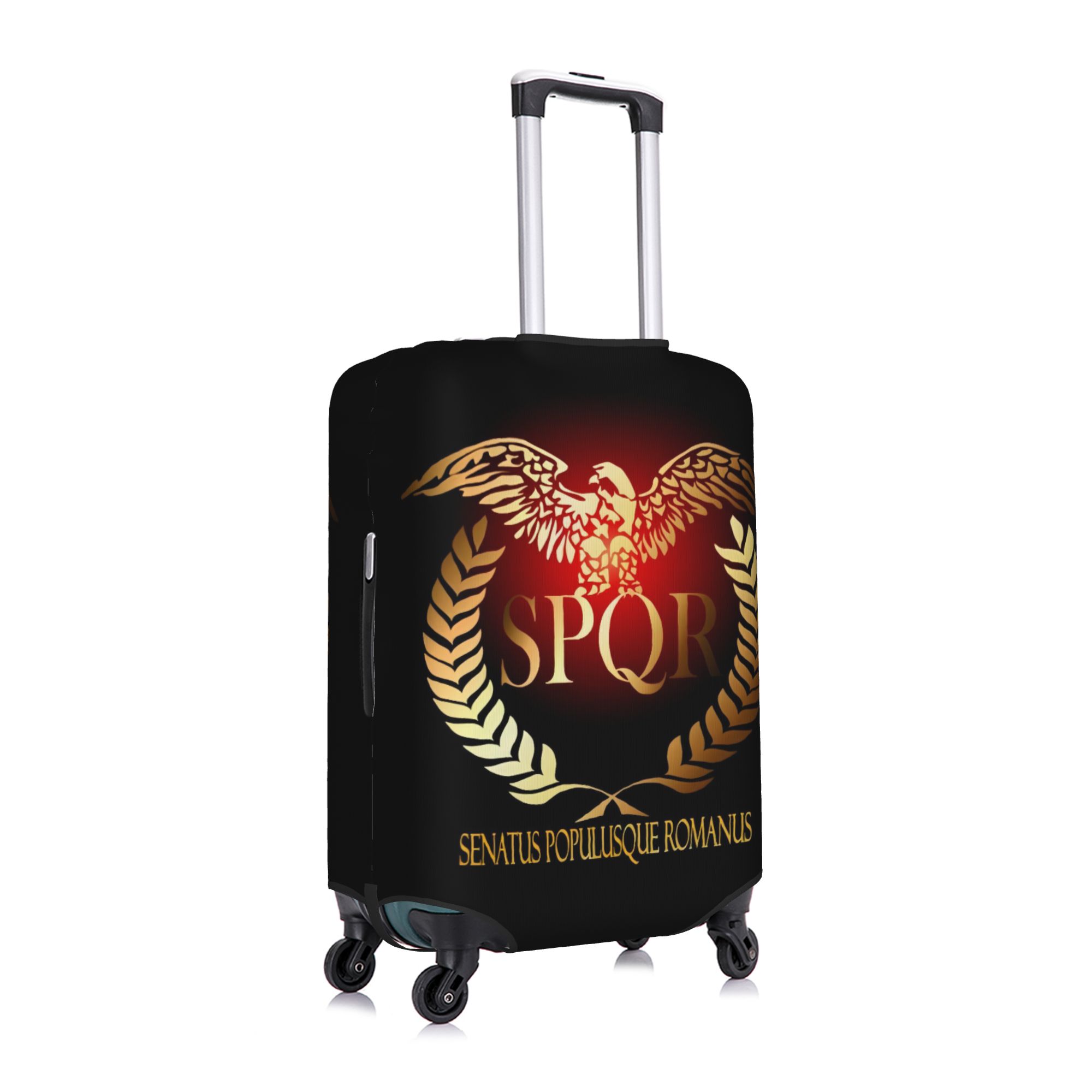 Capa de bagagem com águia impe - Travel Accessories Rome avaliação e preço