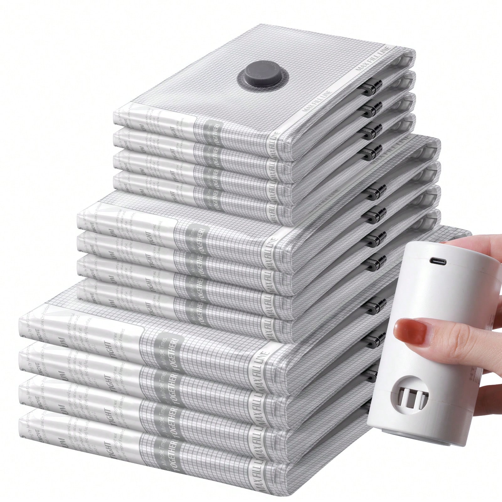 12 sacos a vácuo para viagem c - Travel Accessories Pillow avaliação e preço