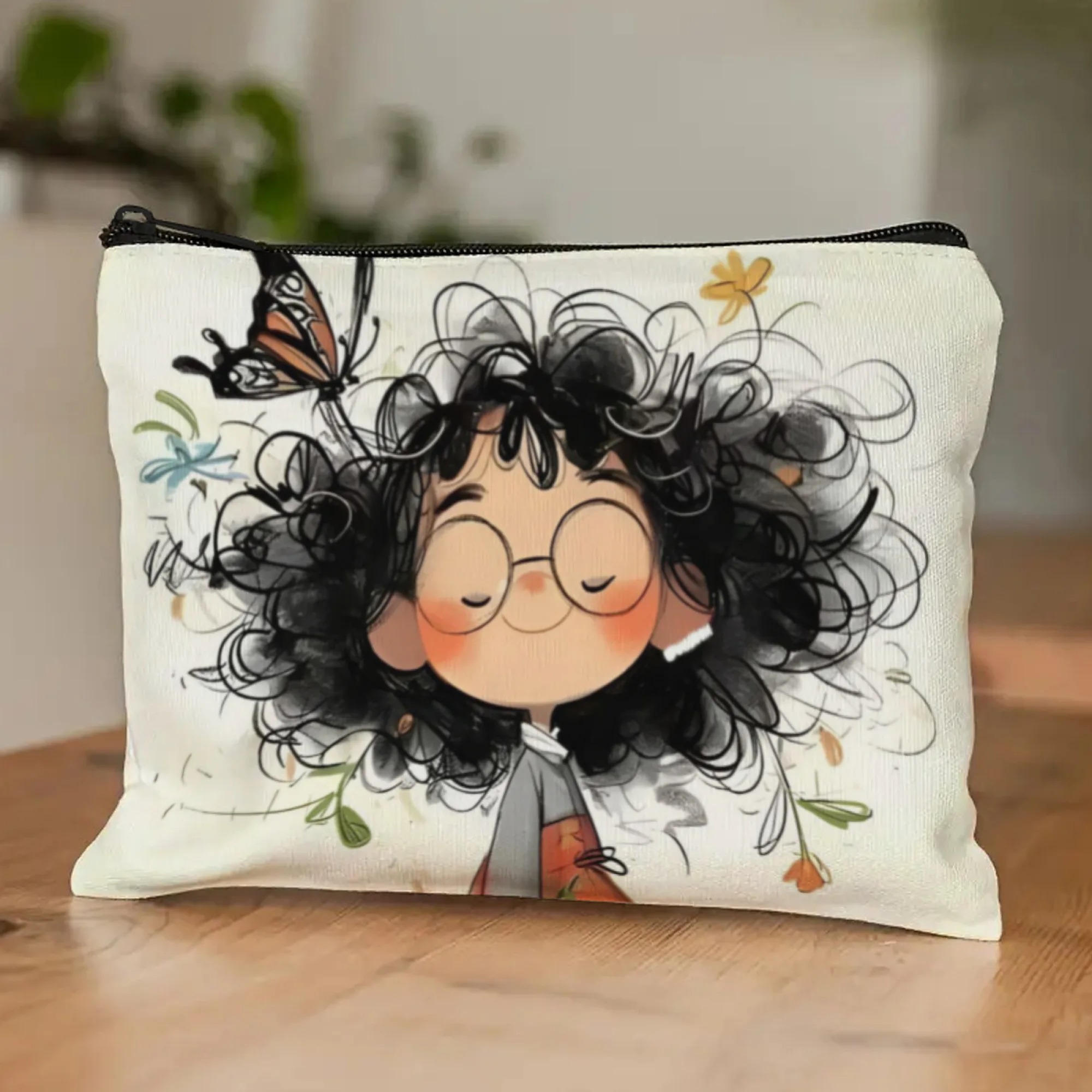 Menina dos desenhos animados s - Travel Accessories Bag avaliação e preço