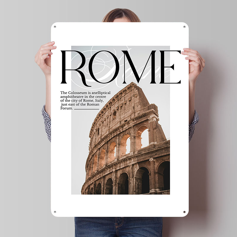 Pôster de Viagem do Coliseu de - Travel Accessories Rome avaliação e preço
