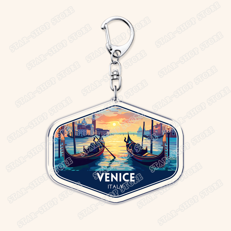 Chaveiros Vintage de Destinos  - Travel Accessories Rome avaliação e preço