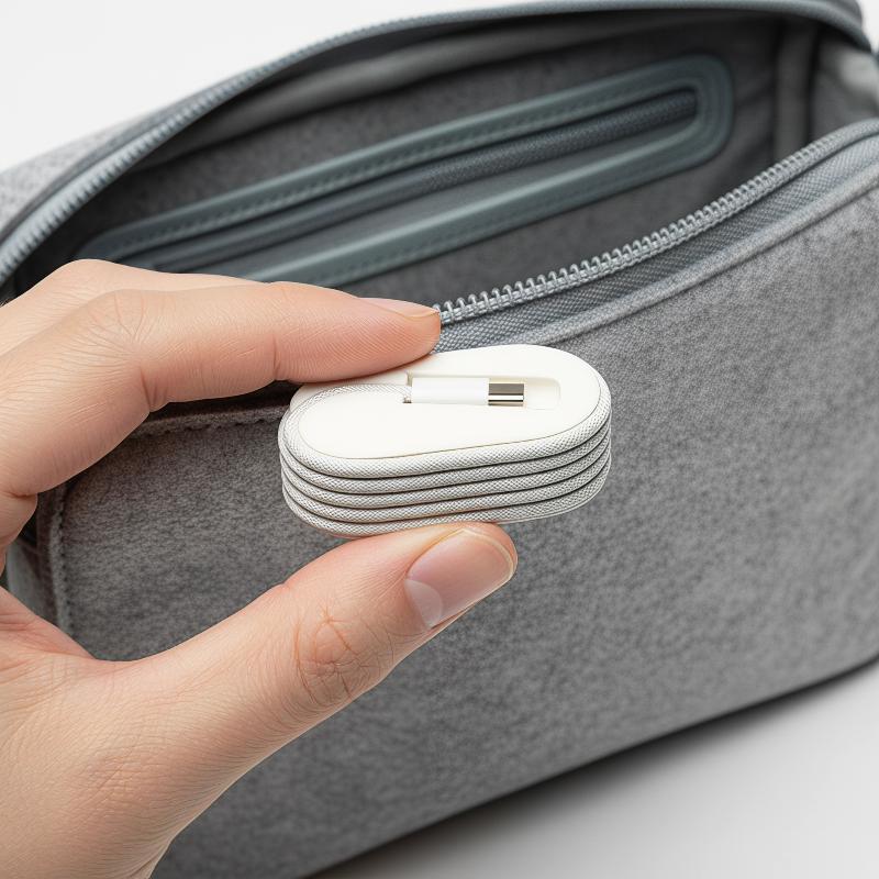 Novo Organizador Portátil de C - Cable Organizer Travel avaliação e preço