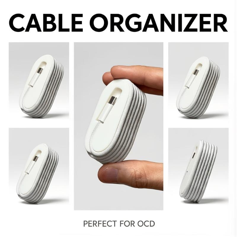 Novo Organizador Portátil de C - Cable Organizer Travel avaliação e preço
