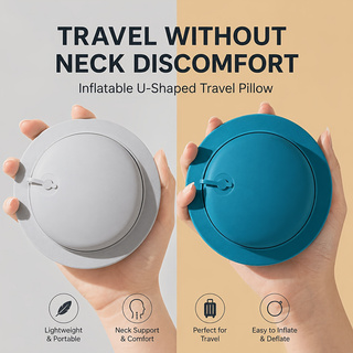 Almofada Inflável de Viagem SP - Travel Accessories Pillow avaliação e preço