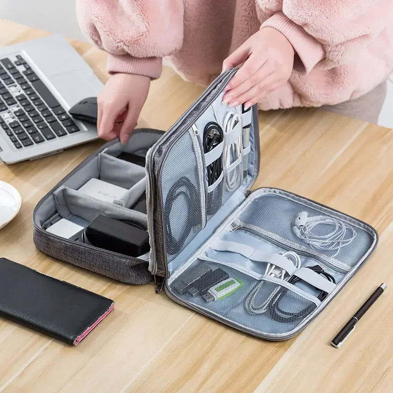 Portátil USB Linha Titular Sac - Travel Ziplock Bags avaliação e preço