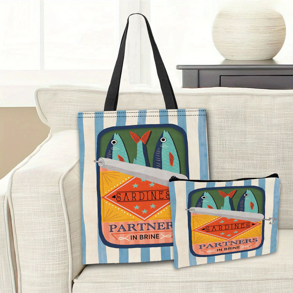 Sardina parceiros gráfico bols - Travel Accessories Bag avaliação e preço