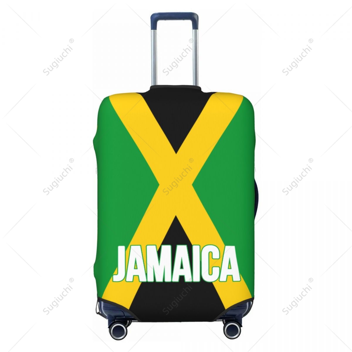 Capa de Mala com Bandeira da J - Travel Accessories For Jamaica avaliação e preço