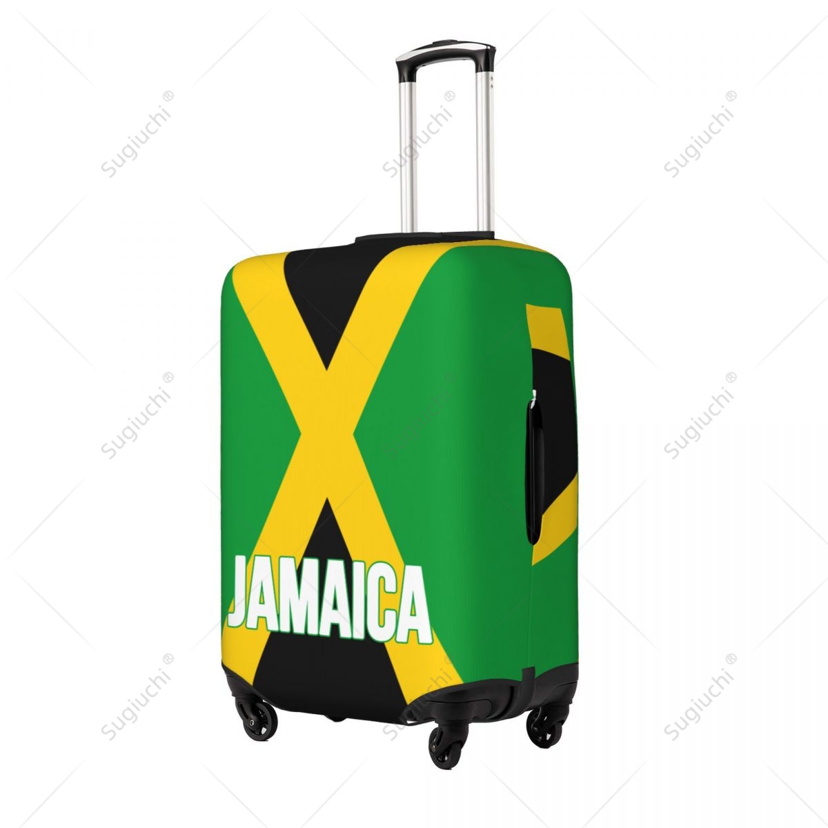 Capa de Mala com Bandeira da J - Travel Accessories For Jamaica avaliação e preço