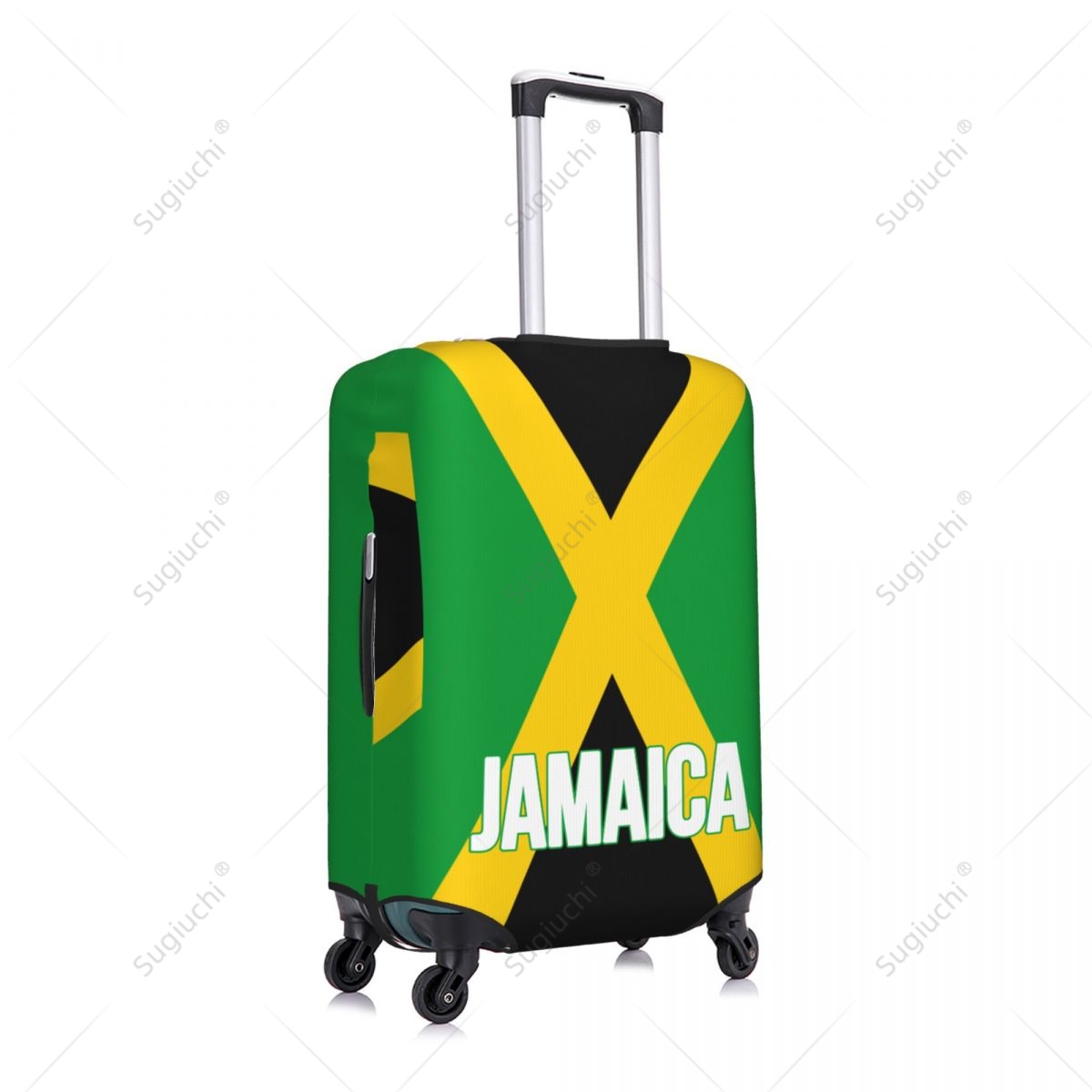 Capa de Mala com Bandeira da J - Travel Accessories For Jamaica avaliação e preço