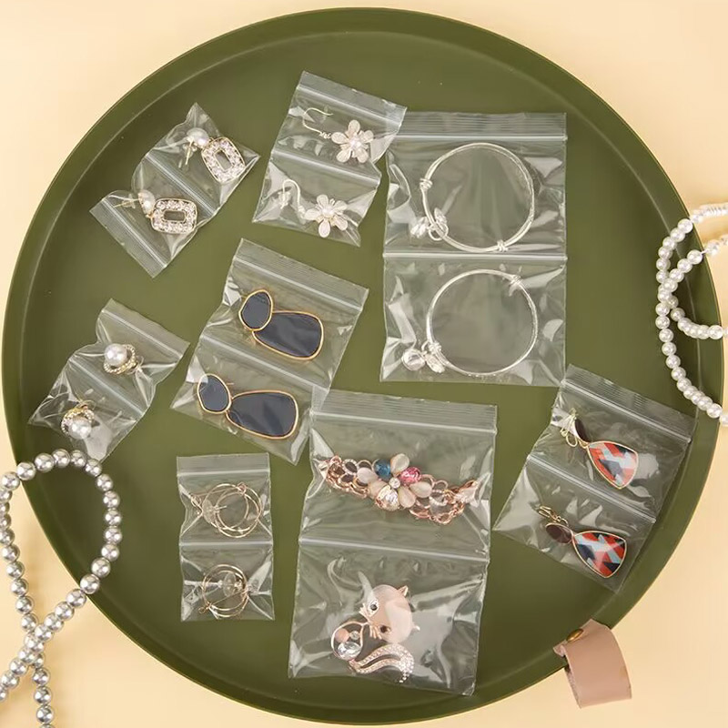 500 pçs transparente bolso dup - Travel Ziplock Bags avaliação e preço