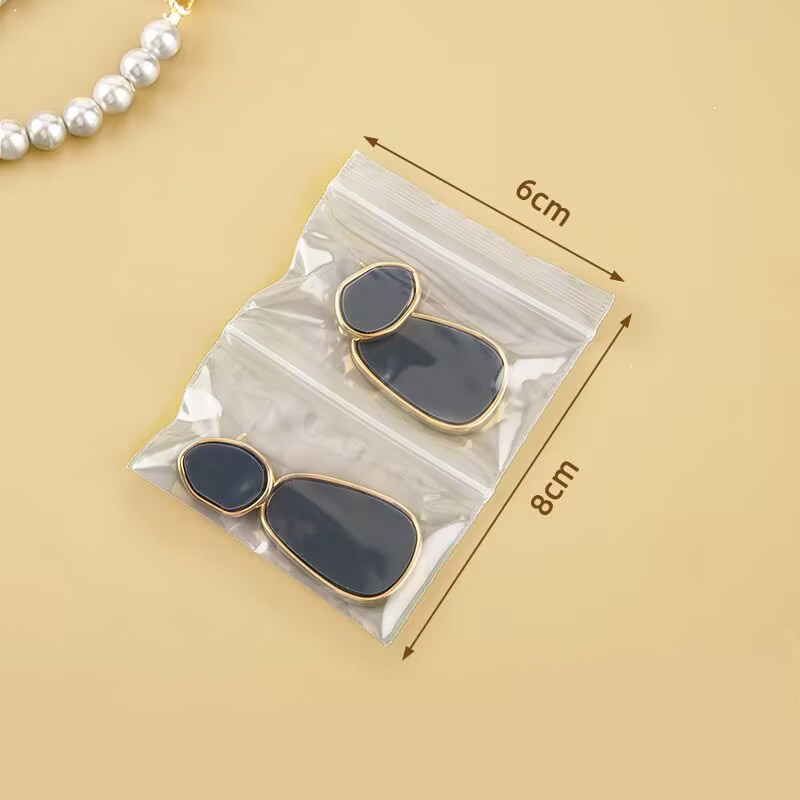 500 pçs transparente bolso dup - Travel Ziplock Bags avaliação e preço
